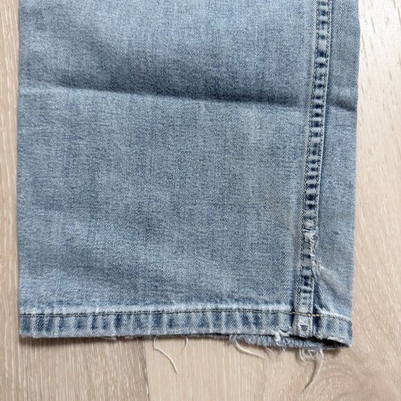 VTG 90s GAP Wide Leg Jeans Made in USA 28x30 Baggy Thrashed Grunge Skater Unisex - Picture 16 of 16